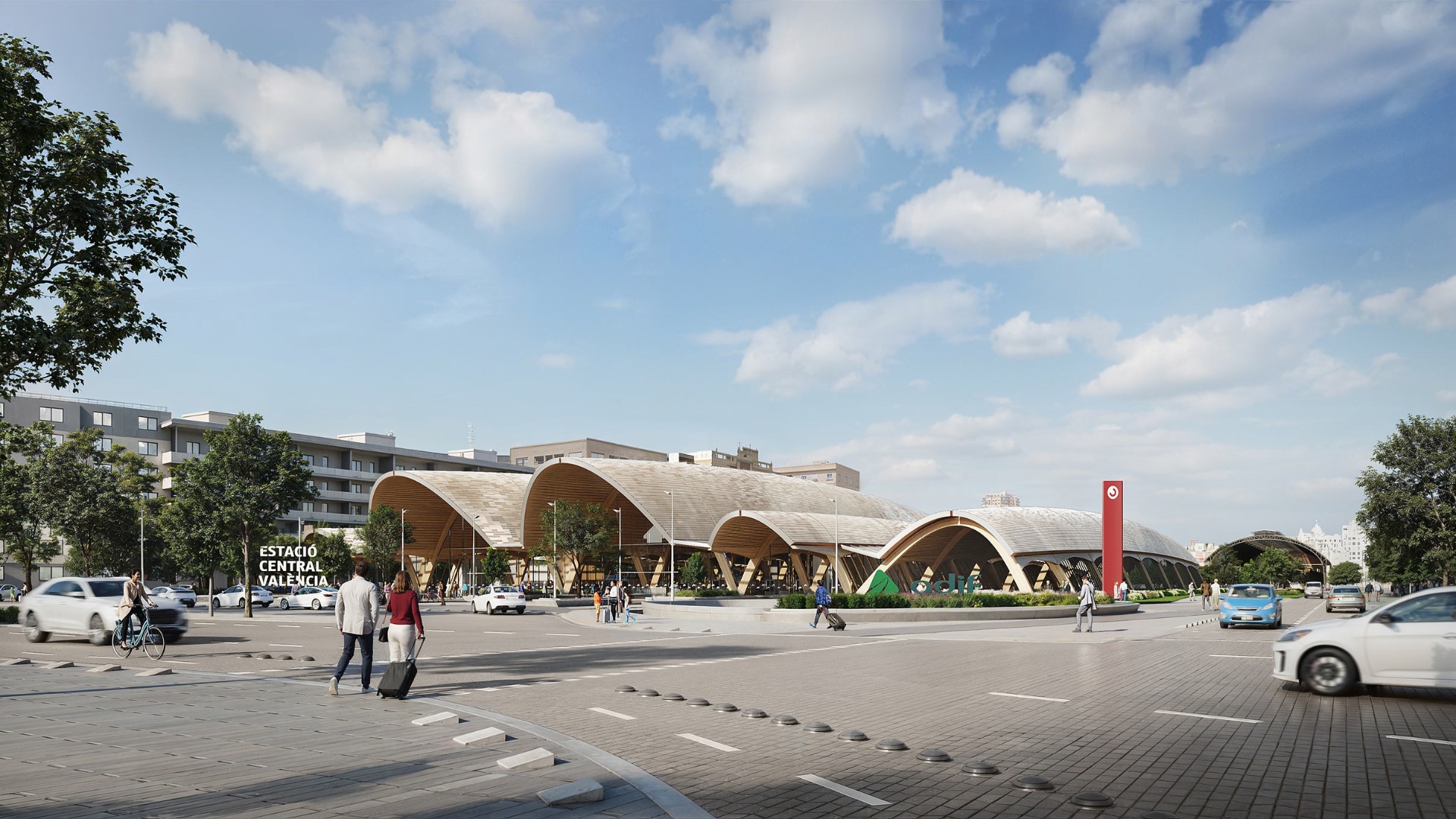ARQUEHA PARTICIPA CON LA PROPUESTA “PASEO DE LA FALLA” PARA LA FUTURA ESTACIÓN CENTRAL DE VALENCIA
